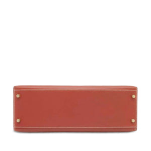 Hermès Kelly Sellier 32 Brique Box Calf