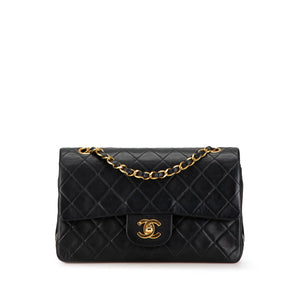 Chanel Classic Double Flap Small Black Lambskin Gold