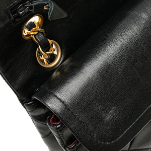 Chanel Classic Double Flap Small Black Lambskin Gold