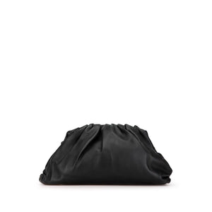 Bottega Veneta the Pouch Clutch Black