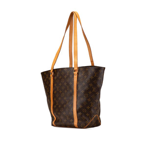 Louis Vuitton SAC Shopping Brown Monogram Canvas