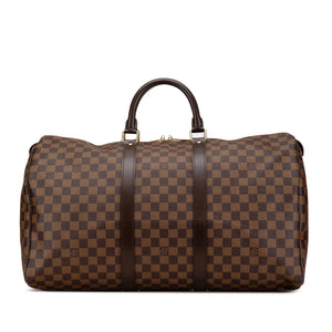 Louis Vuitton Keepall 50 Damier Ebene Canvas