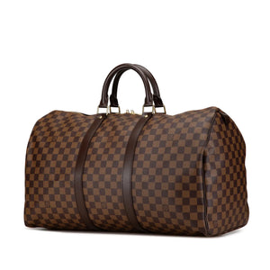 Louis Vuitton Keepall 50 Damier Ebene Canvas