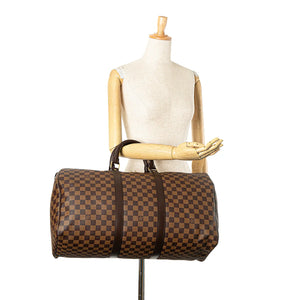 Louis Vuitton Keepall 50 Damier Ebene Canvas