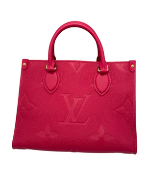 Louis Vuitton Onthego PM Black Monogram empted Leather