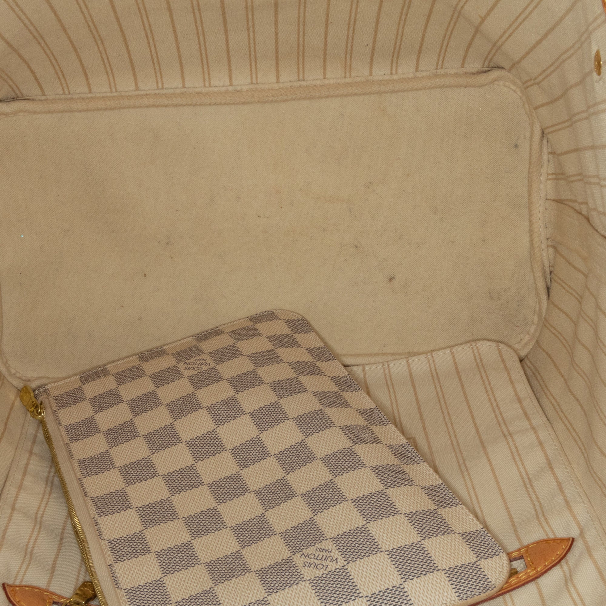 Louis Vuitton Neverfull MM Damier Azur Canvas