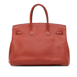 Hermès Birkin 35 Sienna Red Togo