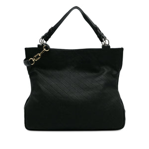 Gucci Blondie Tote Black Leather