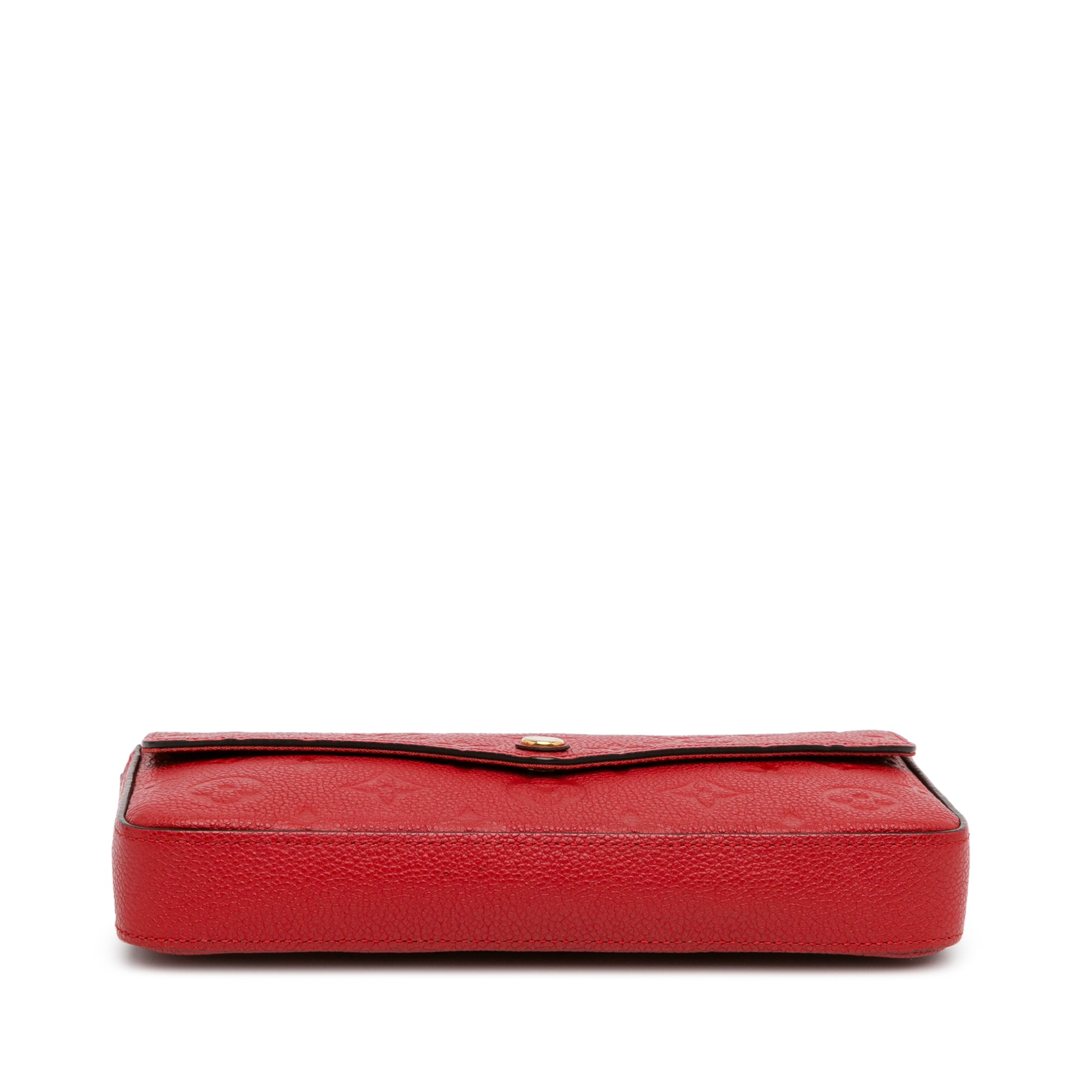 Louis Vuitton Pochette Felicie Red Monogram Empreinte