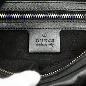 Gucci Twins Hobo Medium Black Leather