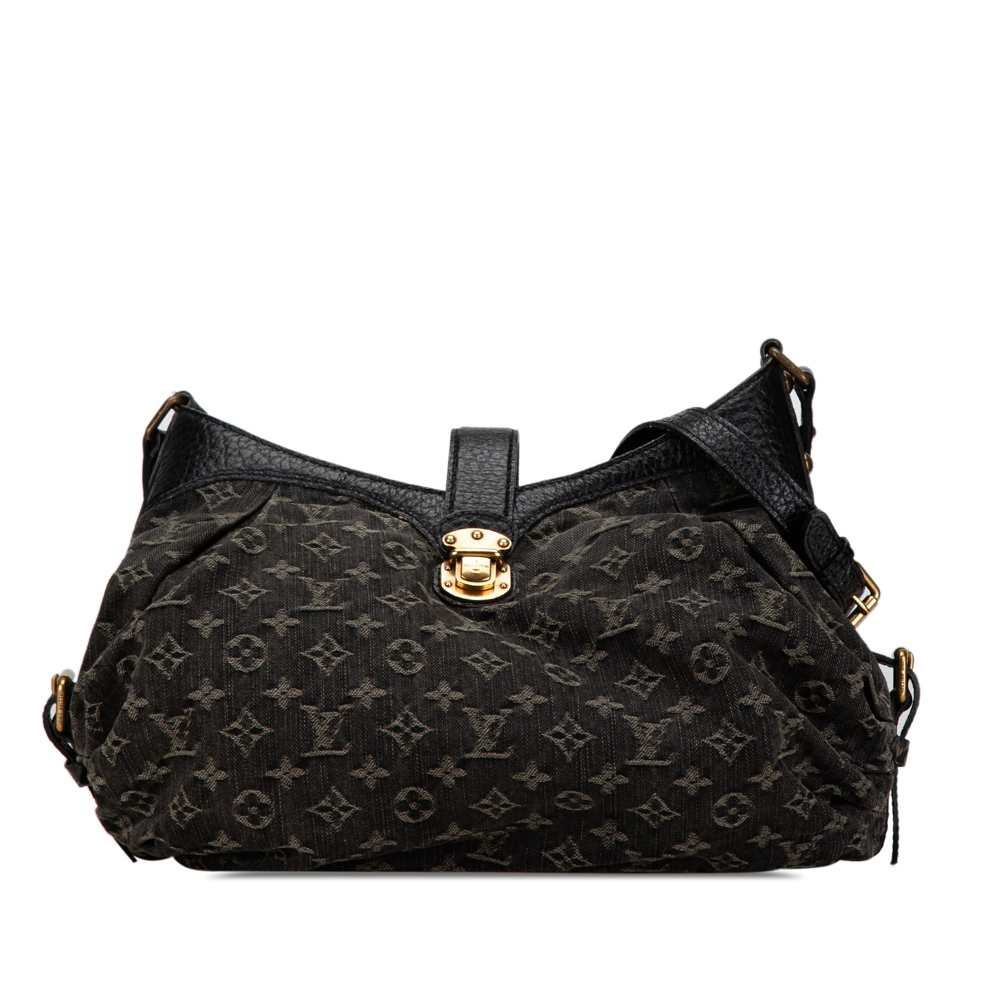 Louis Vuitton XS Black Monogram Denim