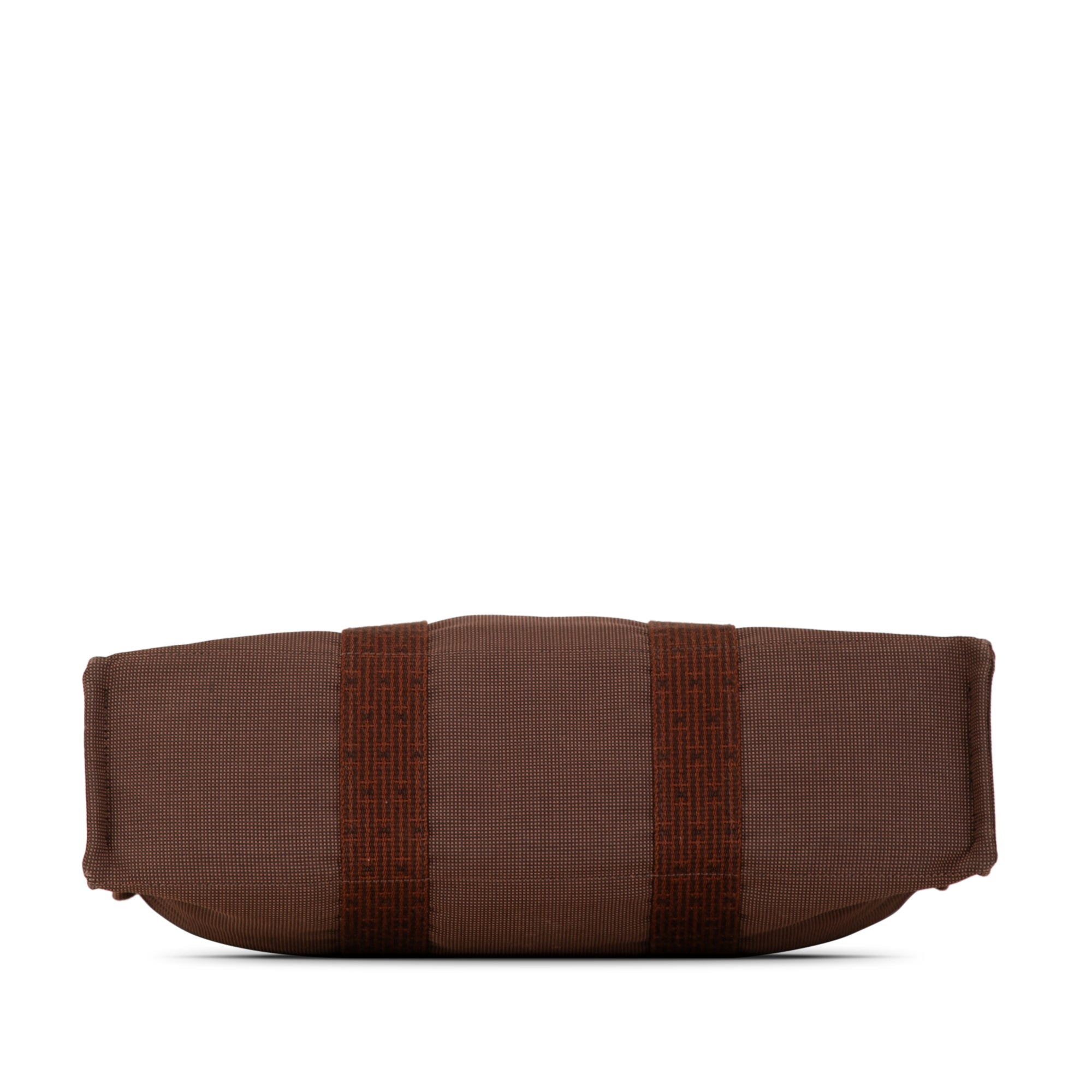 Hermès Herline MM Brown Canvas