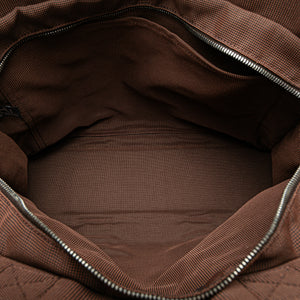 Hermès Herline MM Brown Canvas