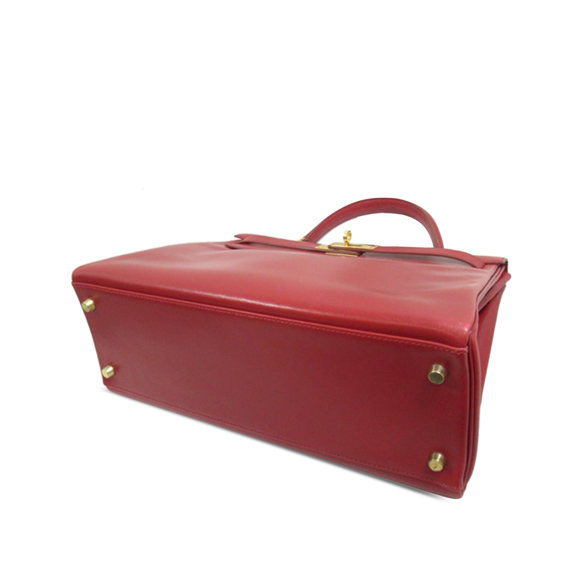 Hermès Kelly Retourne 32 Red Box Calf