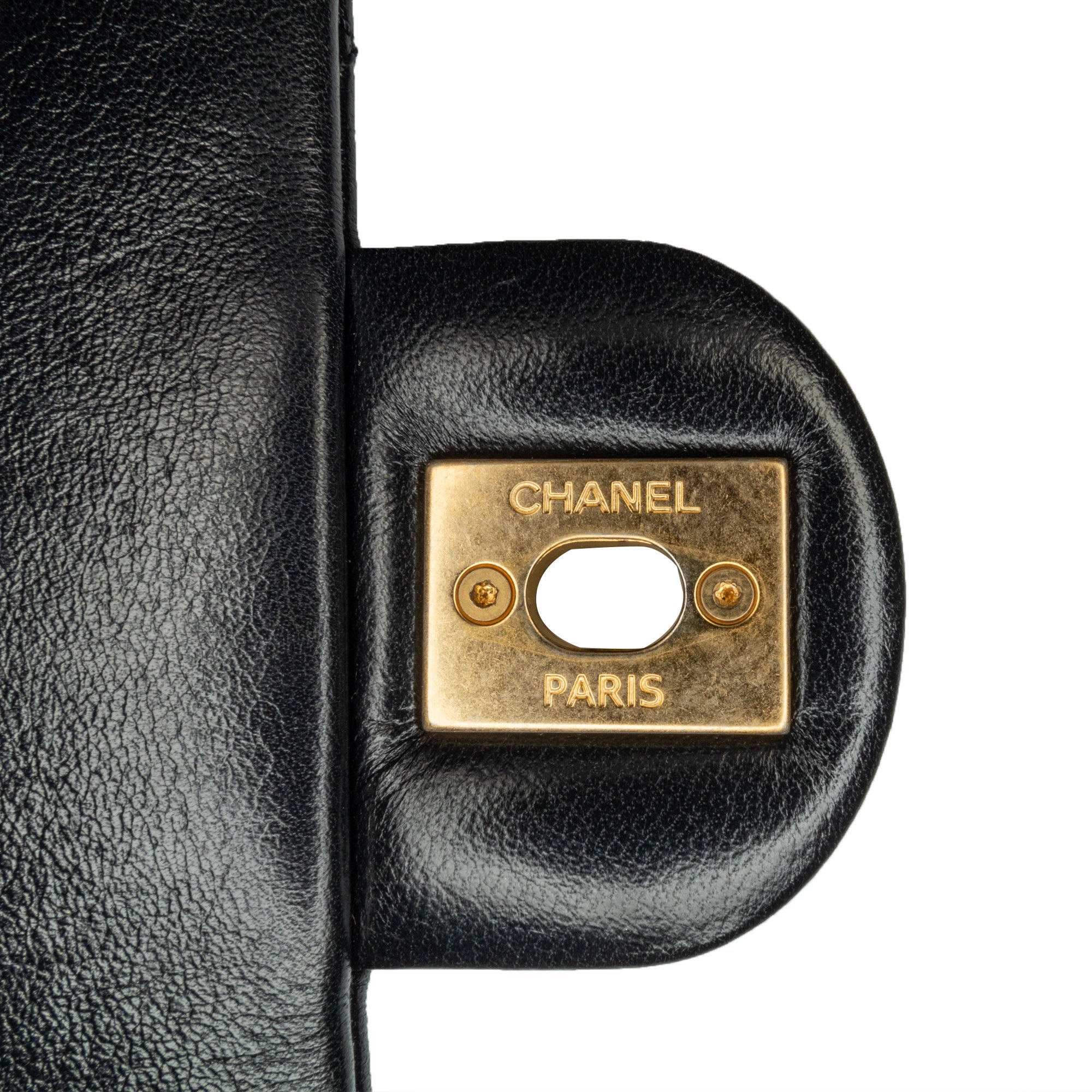 Chanel Classic Chain Black Lambskin Gold