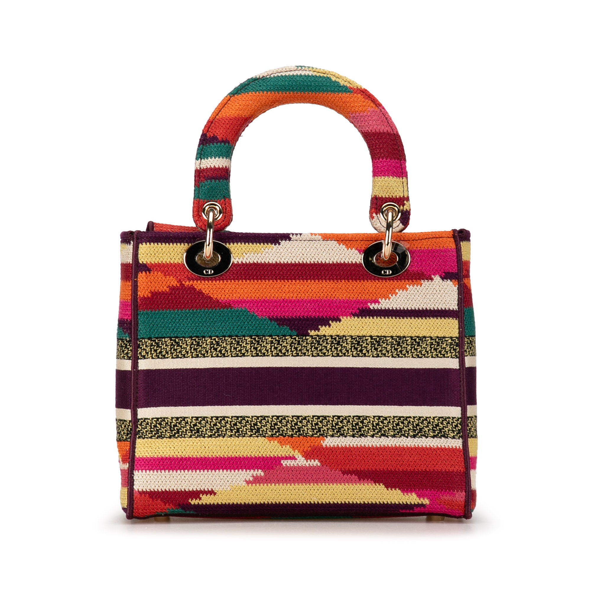 Dior Lady D-Lite Medium Multicolor Canvas