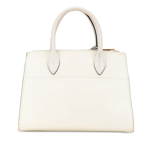 Prada City Greche Paradigme White Saffiano