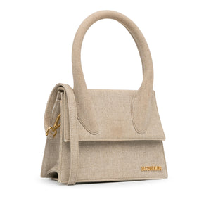 Jacquemus Chiquito Le Grand Beige Canvas