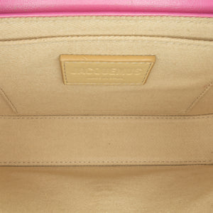 Jacquemus Le Carinu Shoulder Bag Pink Calfskin