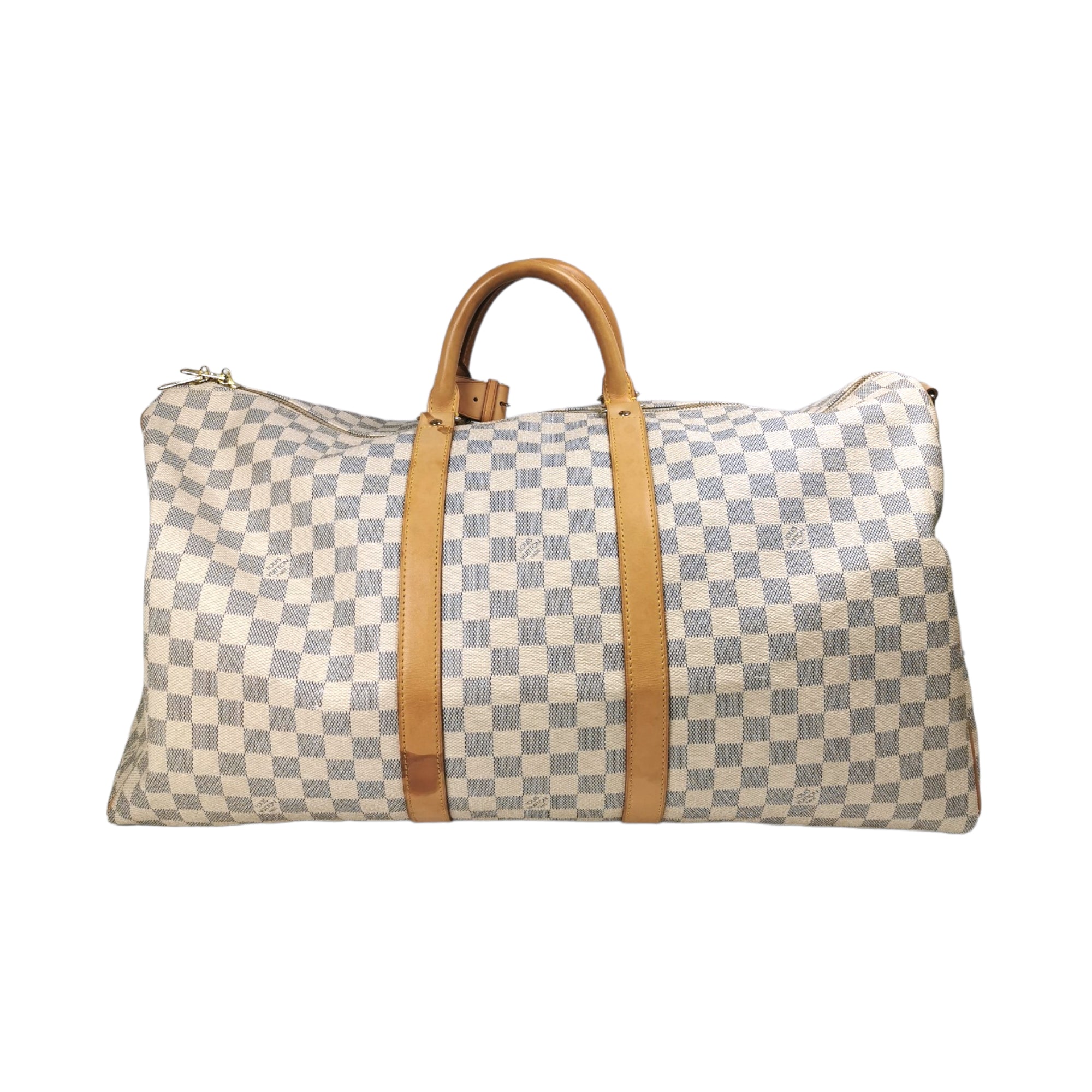 LOUIS VUITTON Damier Azur Keepall Bandouliere 55 1239320