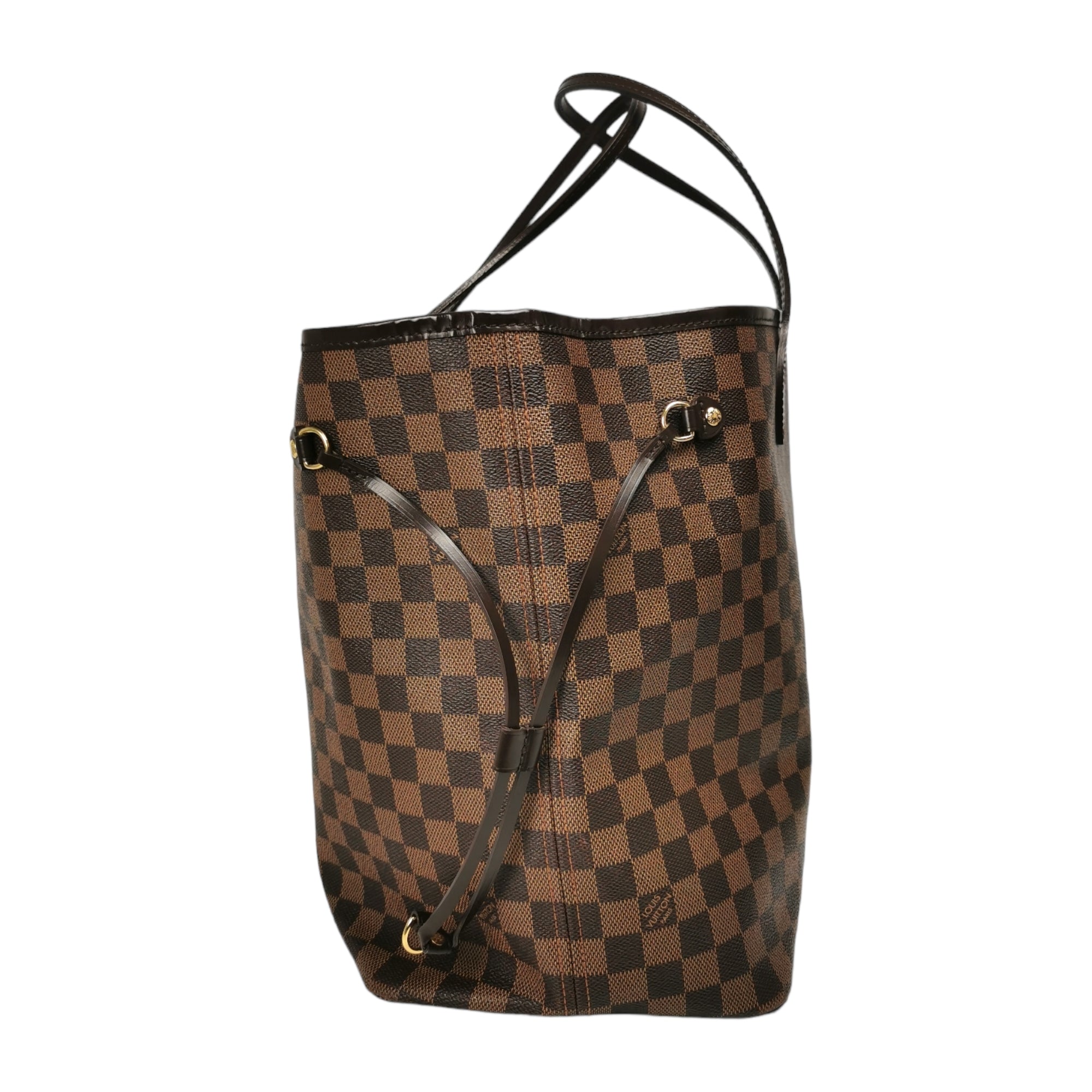 Authentic Louis Vuitton Neverfull GM Tote Damier Ebene Proof of