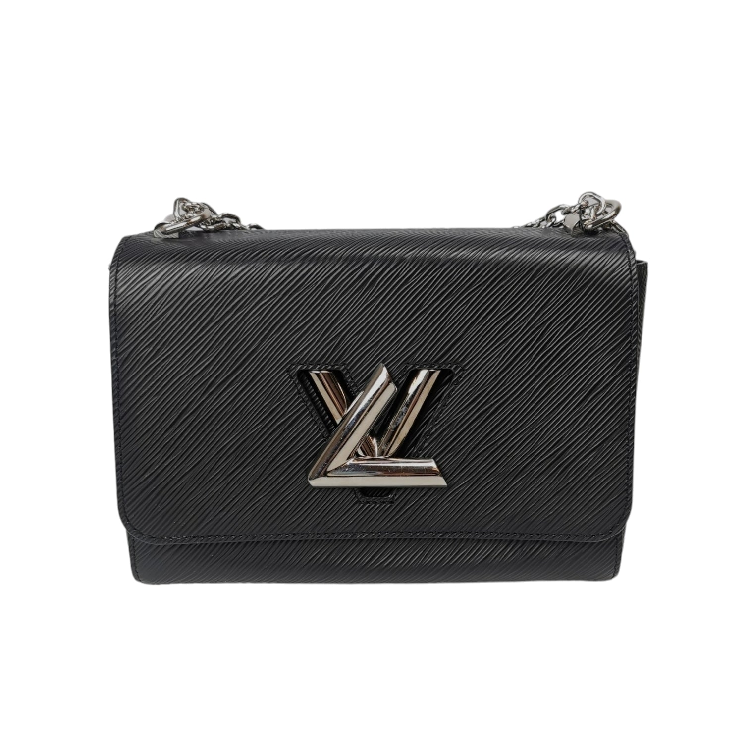 Louis Vuitton Twist mm Black Epi Silver