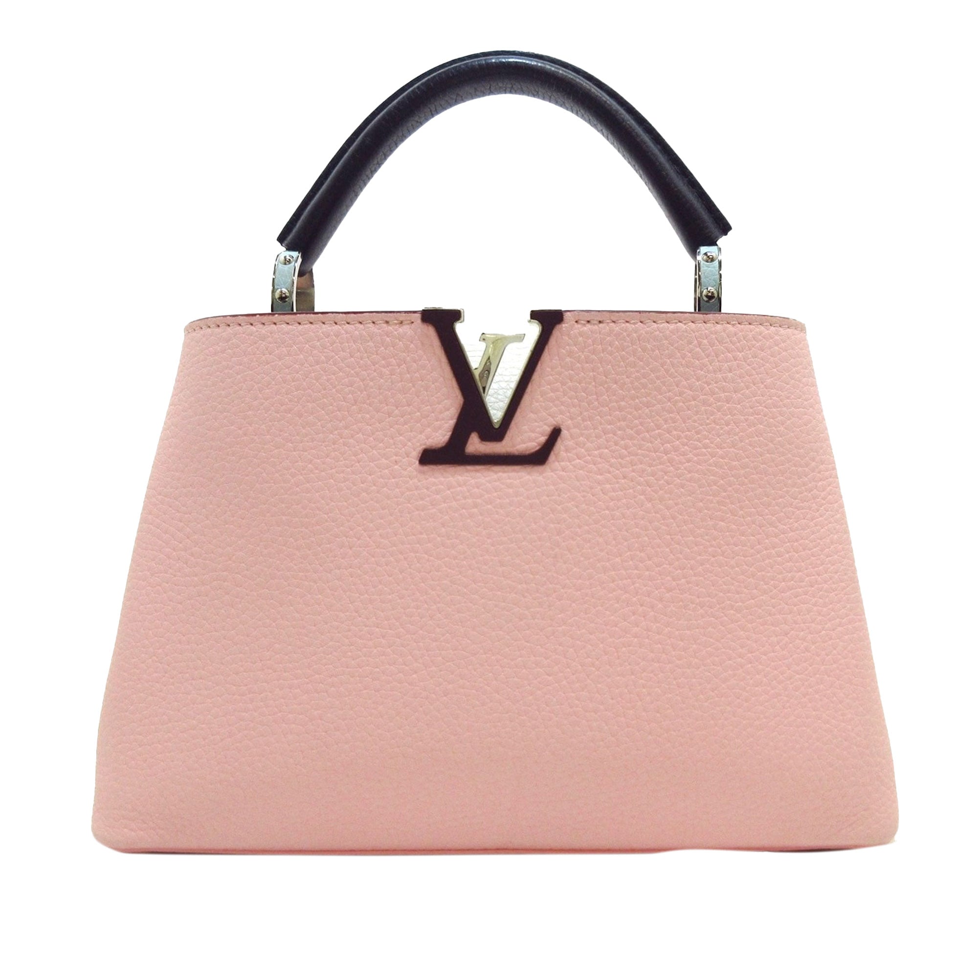 Louis Vuitton Dusty Pink Taurillon Leather Capucines BB Bag