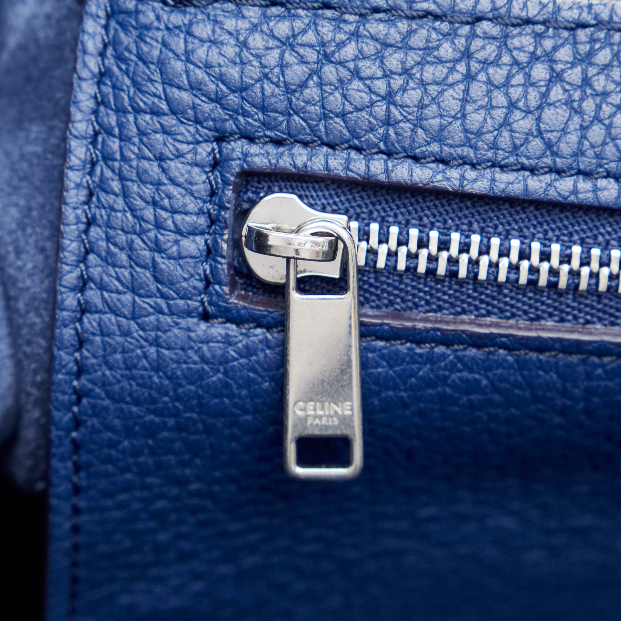 Celine Big Bag Small Blue Calfskin