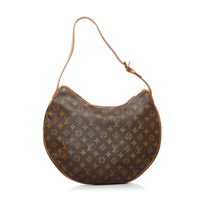 LOUIS VUITTON Monogram Canvas Croissant GM Bag