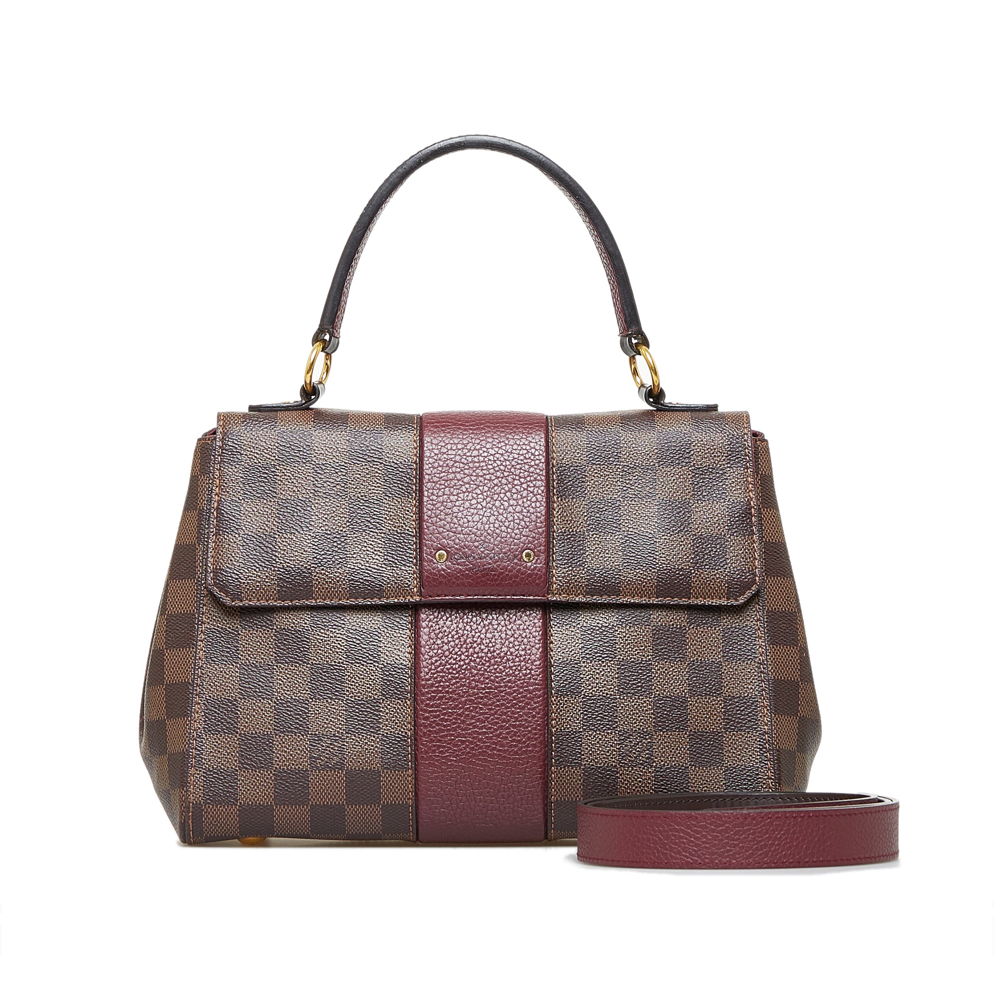 Louis Vuitton Bordeaux Damier Ebene Bond Street Bag Louis Vuitton