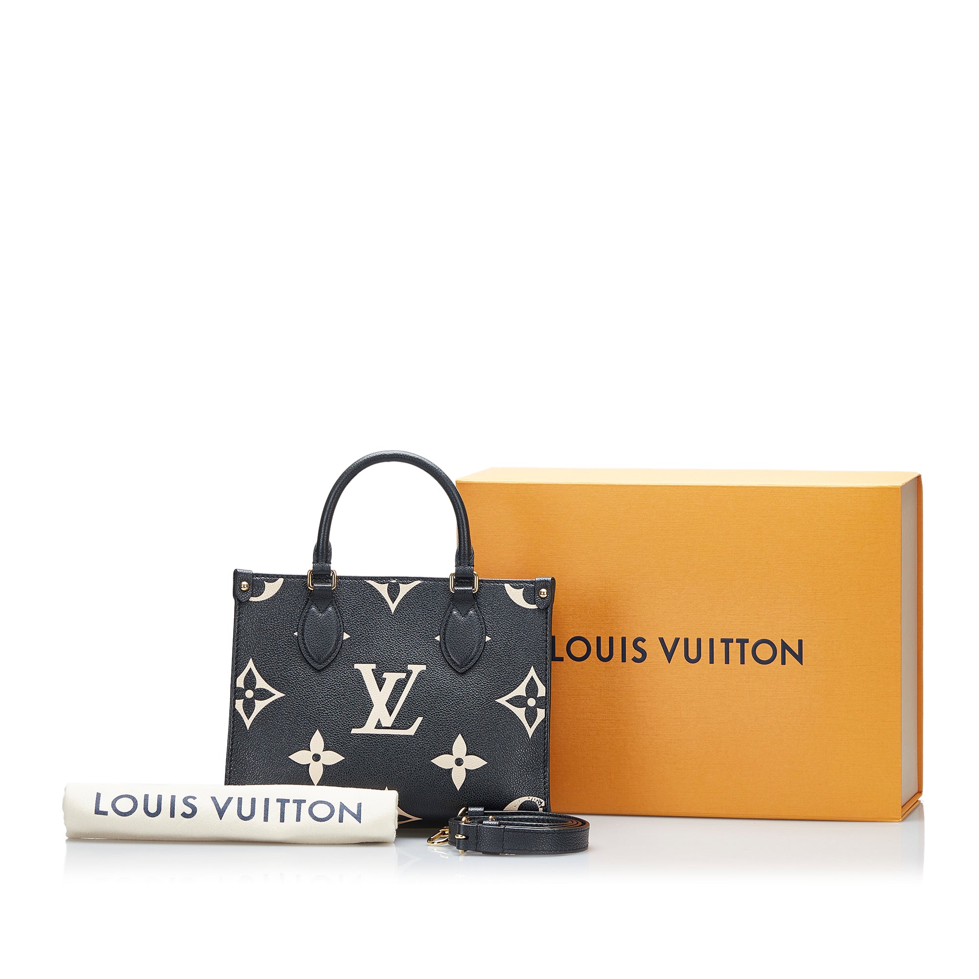 Louis Vuitton Onthego PM Black Monogram Empreinte