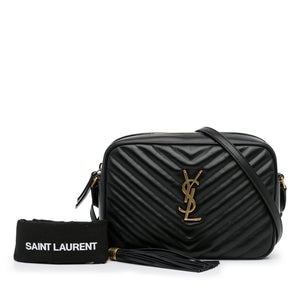 Yves Saint Laurent Lou Camera Bag Black