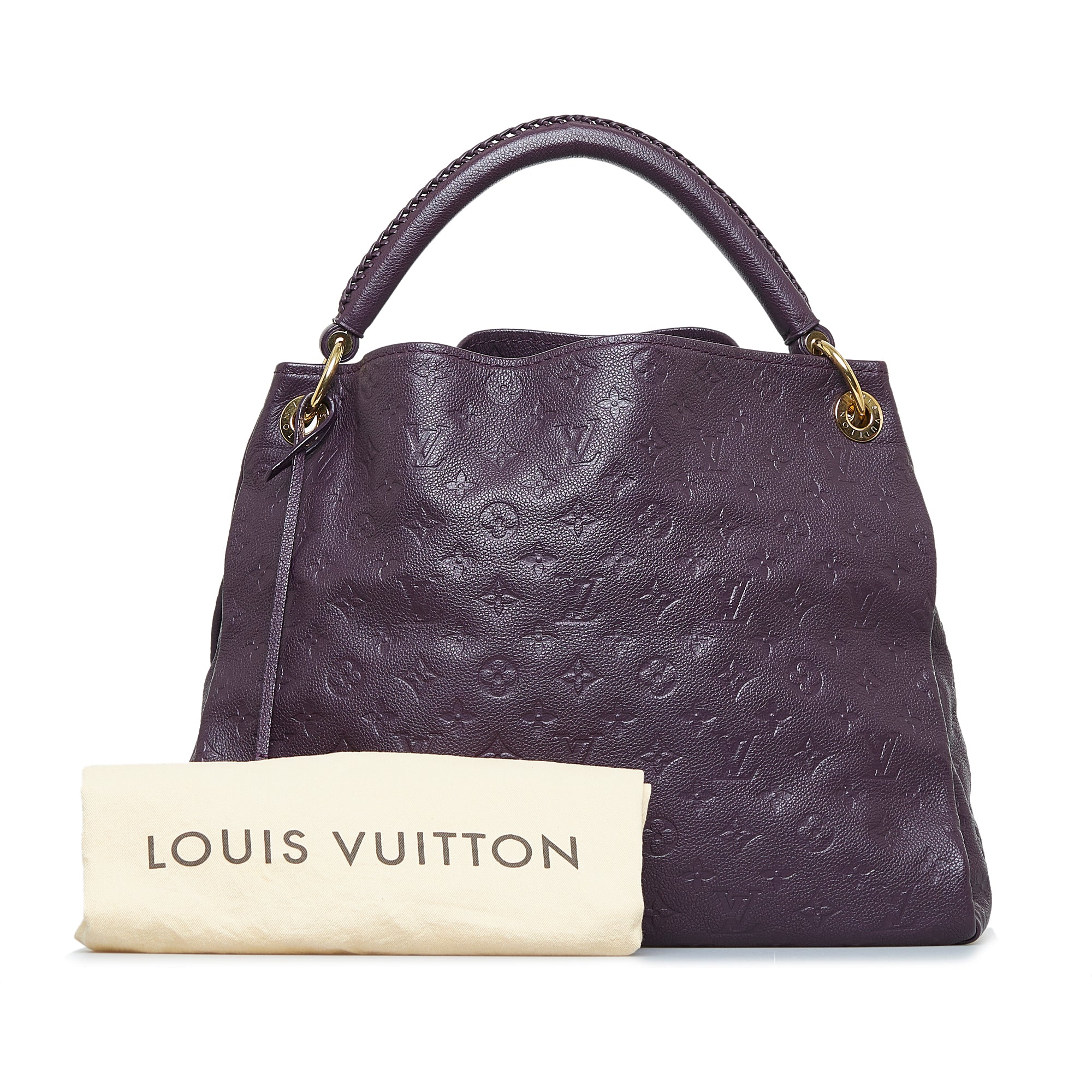 Louis Vuitton black Monogram Empreinte Artsy MM bag Louis Vuitton