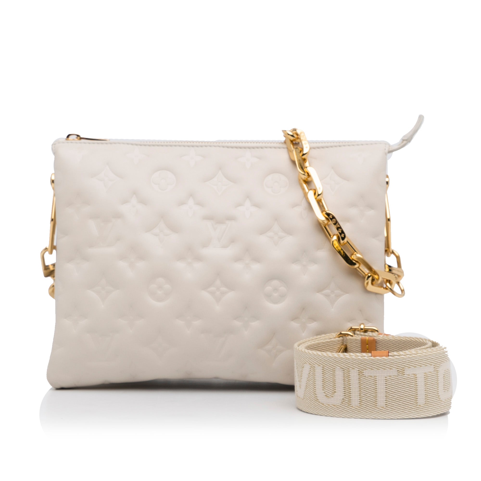 Coussin handbag Louis Vuitton Brown in Synthetic - 36007780
