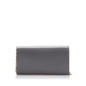 Celine C Bag Wallet on Chain Gray