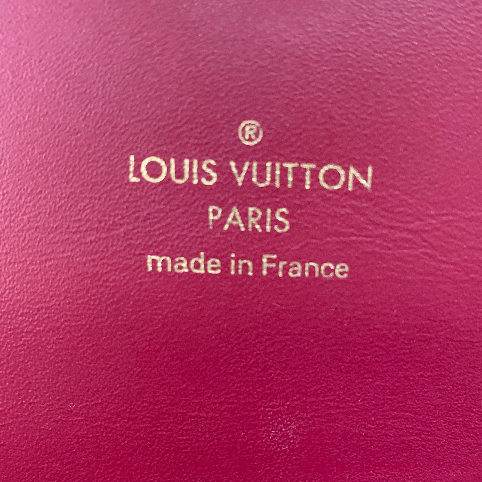 Louis Vuitton Flore Wallet on Chain Monogram Canvas