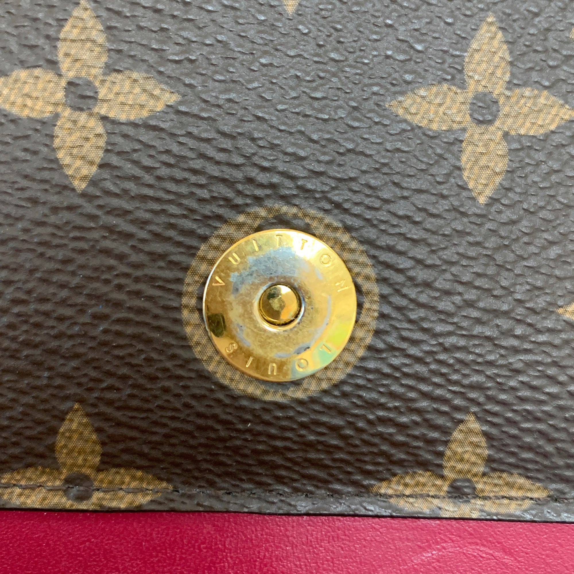 Louis Vuitton Flore Wallet on Chain Monogram Canvas