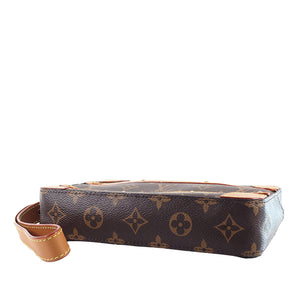 Louis Vuitton Soft Trunk Pouch Monogram Brown in Canvas/Leather