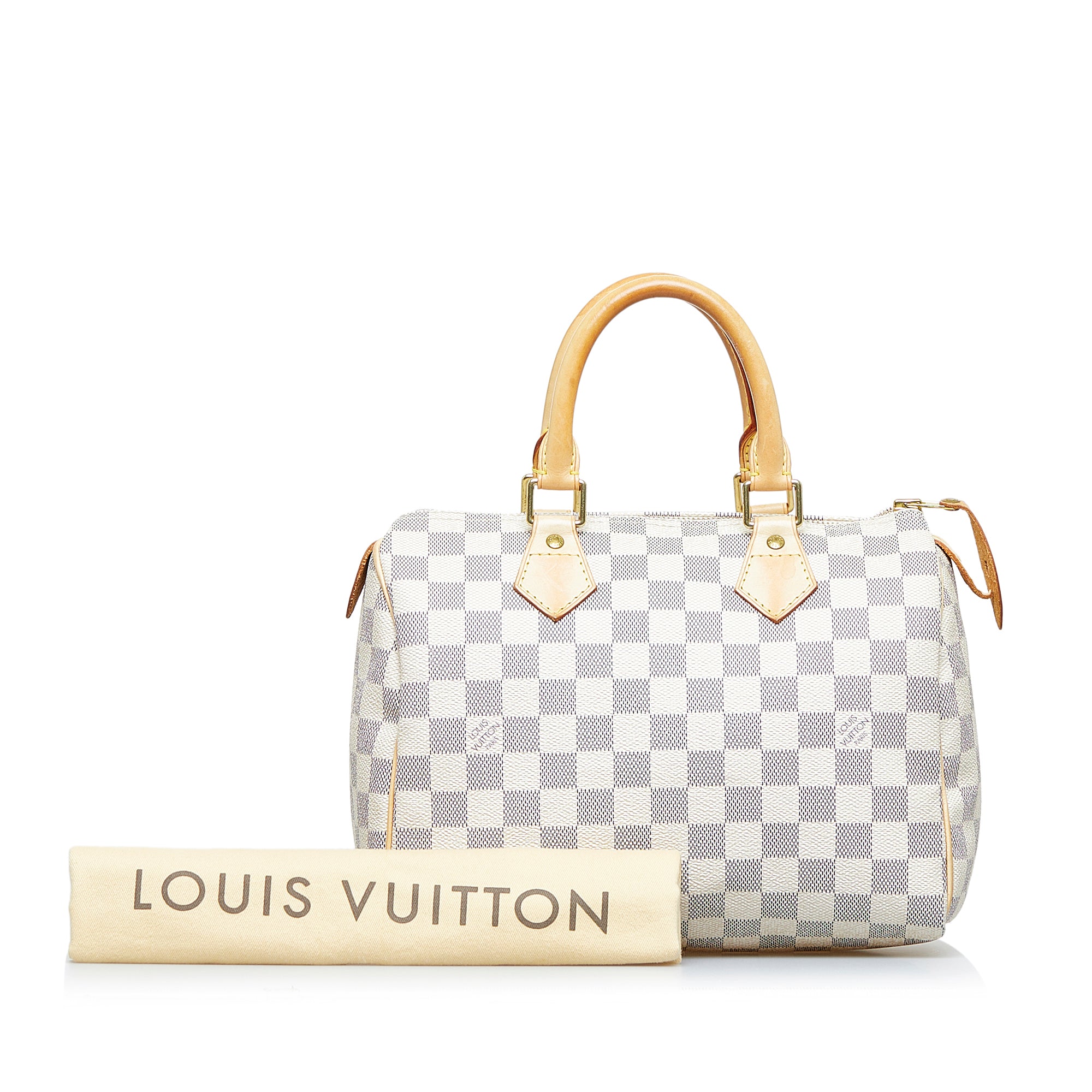 Louis Vuitton Damier Azur Canvas Speedy 30 Bag Louis Vuitton
