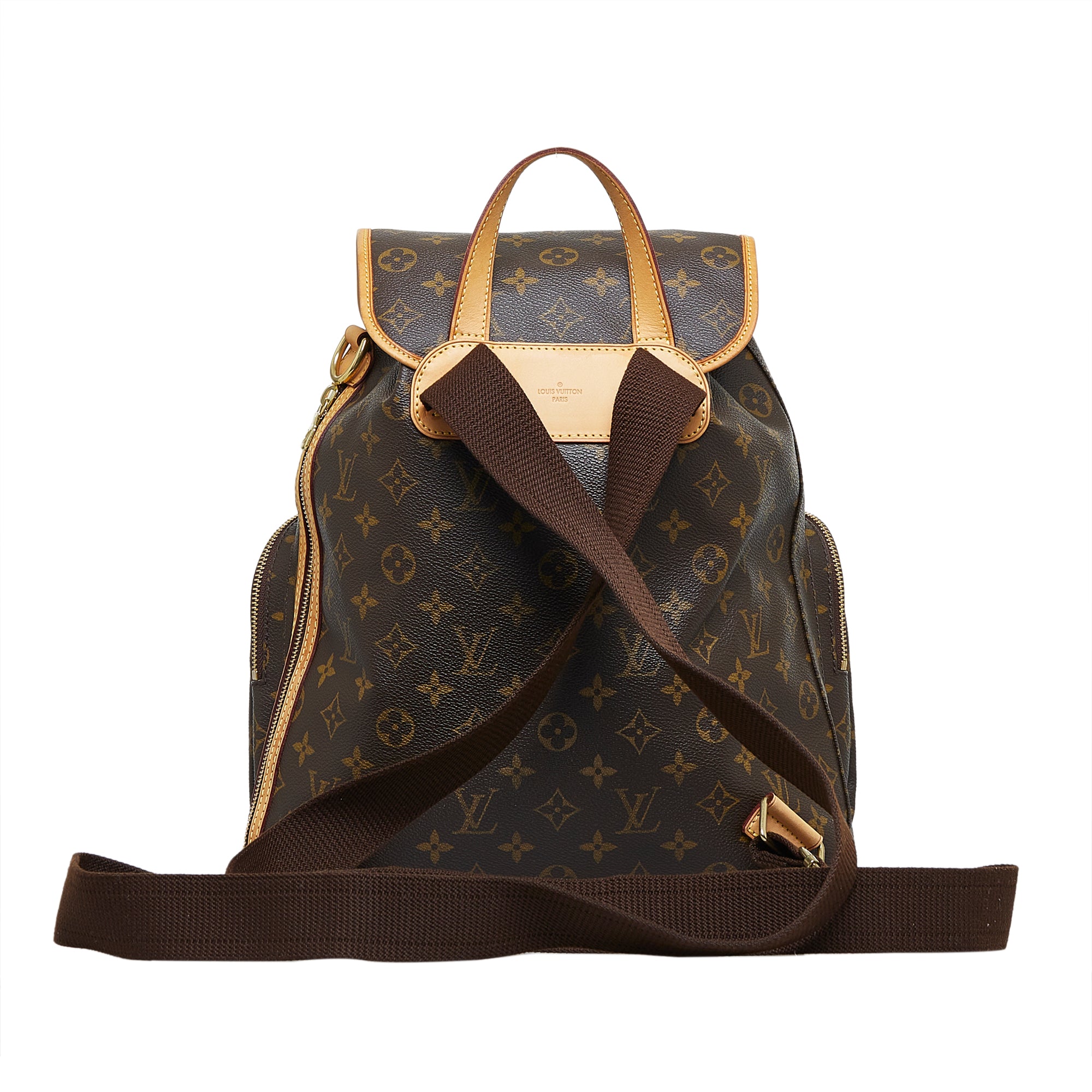 LOUIS VUITTON Sac A Dos Bosphore Monogram Canvas Backpack Bag Brown