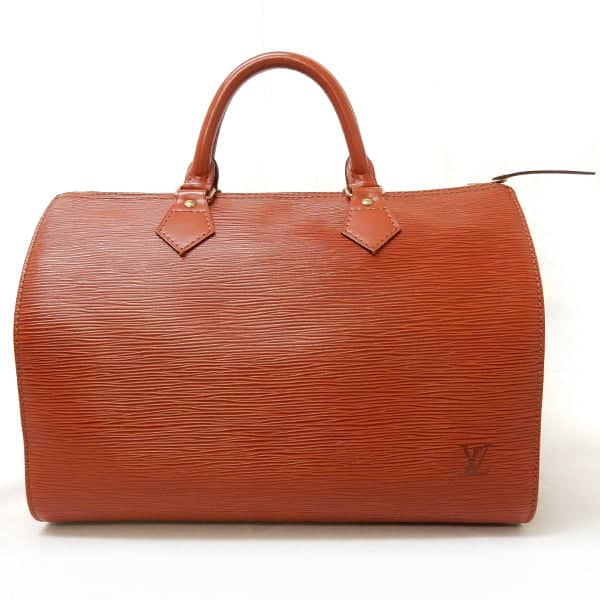 Louis Vuitton Speedy 30 Brown Epi Leather